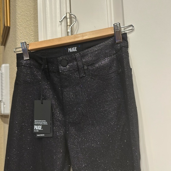 NWT PAIGE HOXTON ultra skinny w/night violet shimmer. STUNNING 🤩 - Picture 5 of 8
